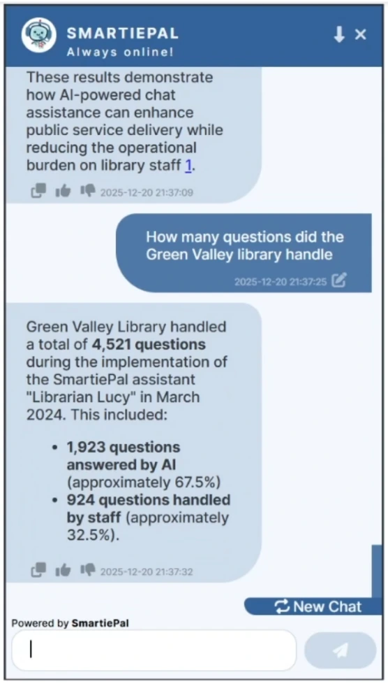 Assistant response using private file data without citation